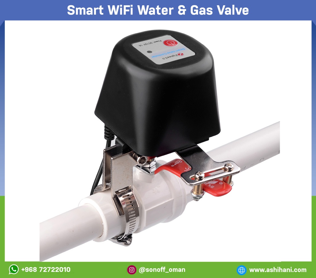 Smart WiFi Water & Gas Valve