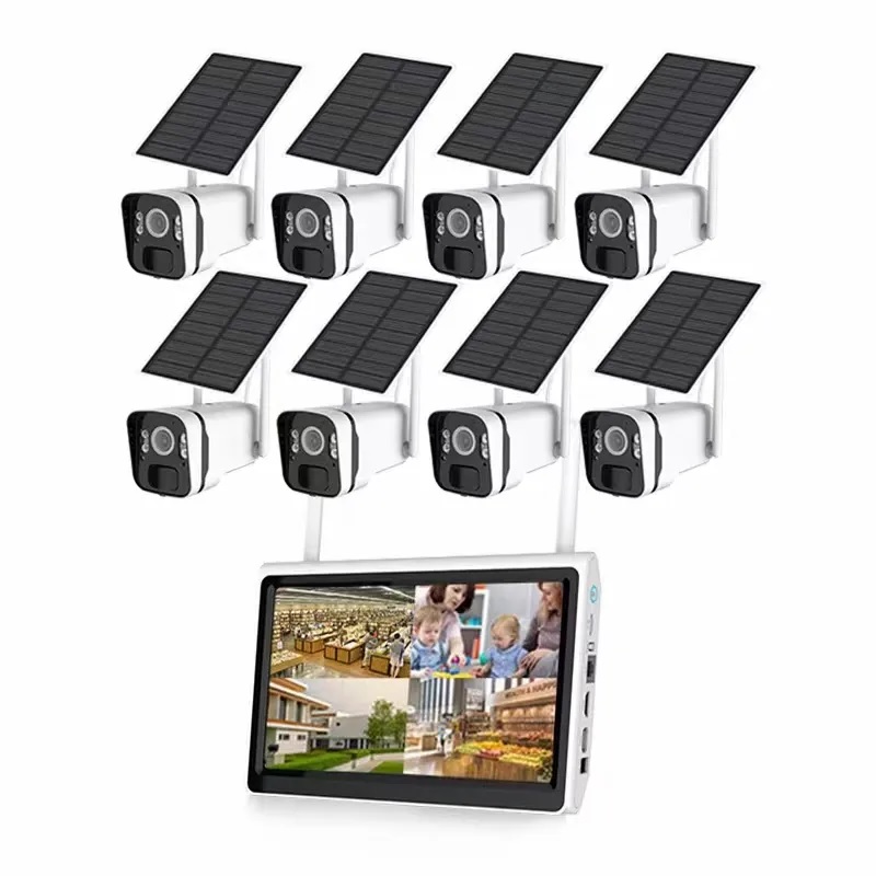 Vesafe Solar Battery 8CH IP Camera
