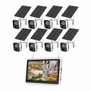Vesafe Solar Battery 8CH IP Camera